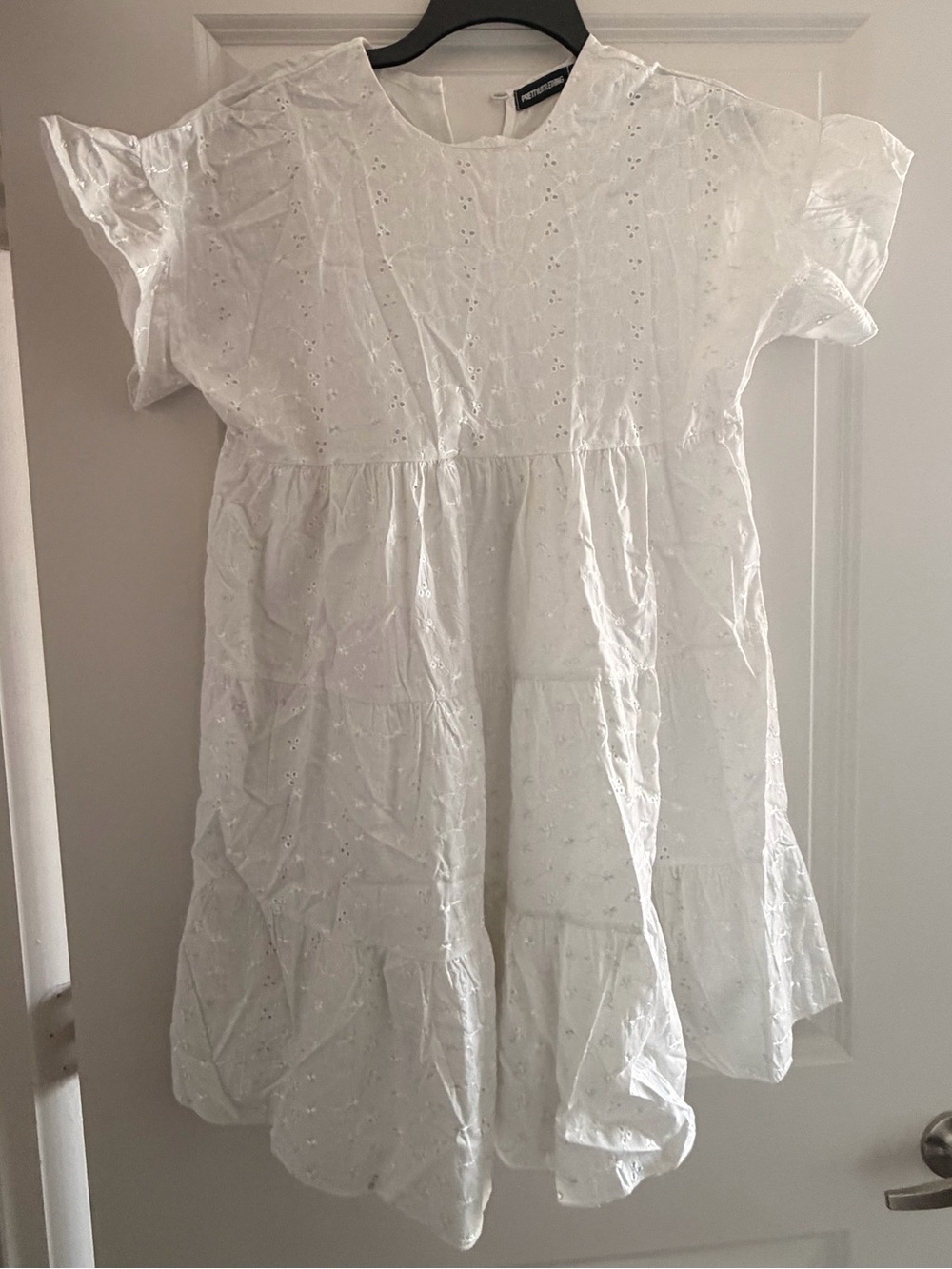 PrettyLittleThing Lace Tired Babydoll Dress